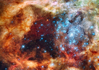 image of clustered star formation